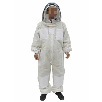 1 комплект, костюм для пчеловодства, белая одежда для пчеловодства, куртка, костюм пчелы, шляпа для пчеловода, маска, костюм пчелы для профессионального костюма