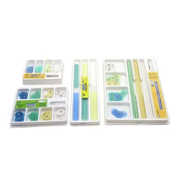 1 комплект Стоматологических композитных отделочных полировальных дисков, полосок, комплект пломбировочных материалов для зубов из смолы