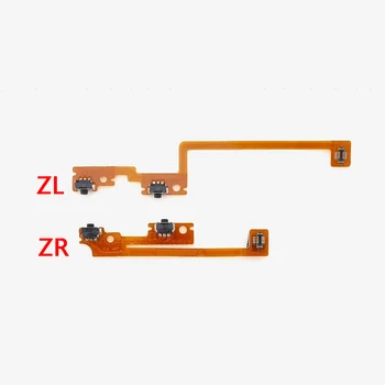 10 шт. Гибкий кабель для нового 3DS Левый Правый ZR ZL Ленточный гибкий кабель для нового 3DS LL с кнопкой переключения Запасных Частей