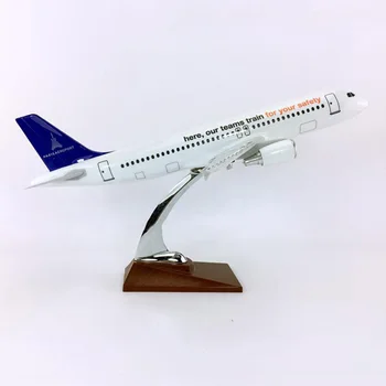 36 СМ 1: 100 Airbus A320-200 модель AEROPORTS DE PARIS airlines самолет С базой из статического твердого сплава, модель самолета, коллекция моделей