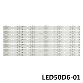 5 компл. Новых 6LED 495 мм светодиодных полосок подсветки для LE50A7100L LED50D6-ZC14-01 (A) (A) 30350006202 30350006201 30350006205 V500HJ1-PE8