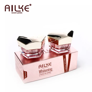 AILKE Rose Крем-косметика для лица Коллаген Против морщин, веснушек, Глутатион, отбеливание кожи, Гиалуроновая кислота, женский набор для ухода за лицом