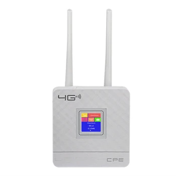 CPE903 LTE Домашний 3G 4G, 2 внешние антенны, WiFi модем, беспроводной маршрутизатор CPE С портом RJ45 и слотом для SIM-карты, штепсельная вилка США