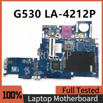 JIWA3 LA-4212P Бесплатная доставка Материнская плата для ноутбука LENOVO G530 N500 Материнская плата Placa Principal GL40 DDR2 GM45 100% полностью протестирована
