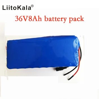 Liitokala 36V 8ah Аккумуляторная батарея Большой емкости, литиевое тесто + 42v 2A chager