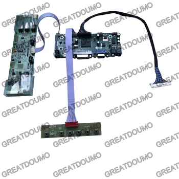 M.NT68676.2A Универсальная VGA DVI аудио HDMI-совместимая ЖК-плата контроллера для 20,1-дюймовых LTM201M1-L01 1680x1050 LVDS с 6CCFL
