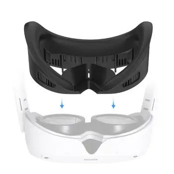 VR Masque Cover Маска Для Pico4 VR С Защитой От Пота, Дышащая Защита Лица, Светозащитная Маска С Кронштейном Для Очков виртуальной реальности