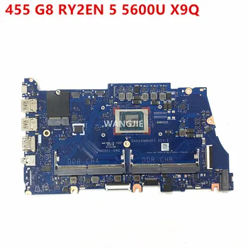 X9Q Для HP Probook 455 G8 Материнская плата ноутбука DA0X9QMB8E0 с процессором RY2EN 5 5600U 100% Полностью протестирована