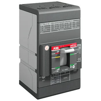 Автоматический выключатель в формованном корпусе серии Asea Brown Boveri Tmax XT 1SDA068092R1 3P 36KA 250A с фиксированным MCCB XT4N250 TMA250-2500 FF 3P