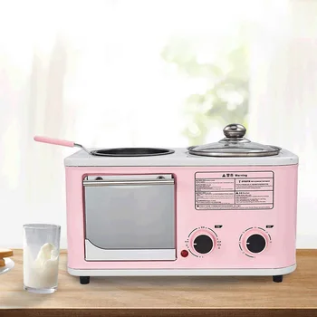 Бытовая печь, Тостер для хлеба, Электрическая машина для завтрака, многофункциональная машина для приготовления яиц 