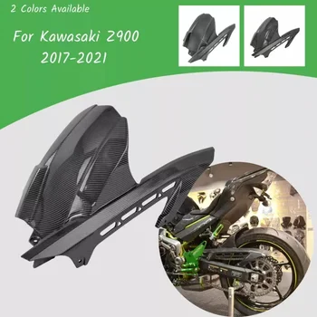 Защитная крышка цепи заднего крыла мотоцикла с рисунком из углеродного волокна для KAWASAKI Z900 Z900RS 2017-2021, модифицированные аксессуары