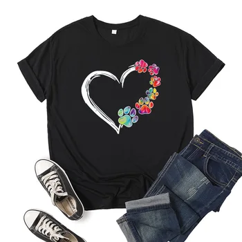 Летняя женская хлопковая футболка с круглым вырезом и коротким рукавом, Свободная футболка, уличный стиль, повседневные женские топы, одежда