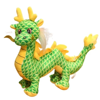 Милая Мягкая игрушка с плюшевым драконом для детского душа в честь вечеринки