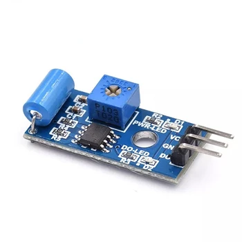 Модуль датчика вибрации нормально закрытого типа, модуль датчика сигнализации, переключатель вибрации SW-420 для Arduino
