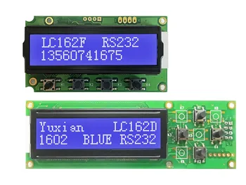 Модуль ЖК-дисплея RS232 1602 16x2 LC162D или LC162F