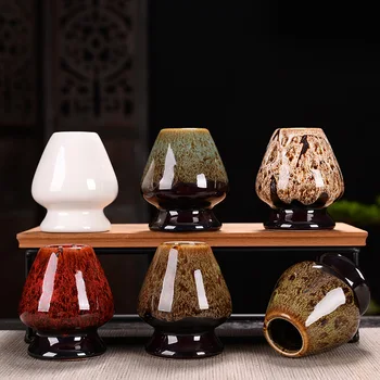 Набор для приготовления чая Матча, древнекитайская посуда для чаепития, Бамбуковая чайная щетка (Чейзен), керамические Принадлежности для японской чайной церемонии