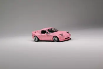 * Предварительный заказ * широкофюзеляжный автомобиль MicroTurbo MT 1: 64 MX5 RB розового цвета ограниченной модели 999