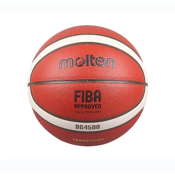 Расплавленный баскетбольный мяч BG4500 Официальный Размер 7 Из искусственной кожи для тренировок на открытом воздухе в помещении для мужчин и Женщин
