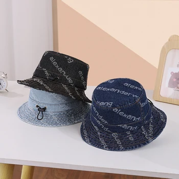 Регулируемые ковбойские шляпы для бассейна, Весенне-осенняя детская панама, Солнцезащитные кепки для кемпинга, Панама для мальчиков и девочек