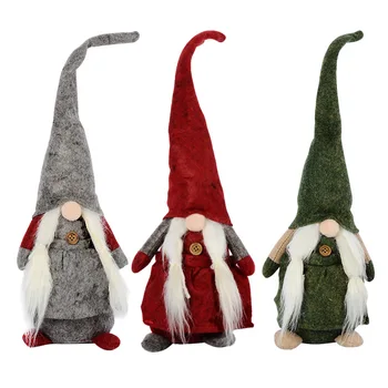 Рождественские Куклы, куклы для украшения праздничной вечеринки в скандинавском стиле, Детские игрушки, изготовленные на заказ производителями, игрушки для детей