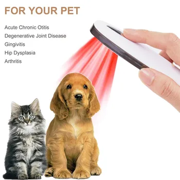 Терапия красным светом для домашних животных Способствует заживлению ран, устройства для терапии красным светом для облегчения боли в шее, Домашняя светотерапия для собак и кошек