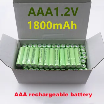 1 ~ 20 ШТУК 100% Оригинальная качественная аккумуляторная батарея AAA 1800 mAh 1.2 V AAA 1800 mAh Ni-MH аккумуляторная батарея 1.2 V 3A
