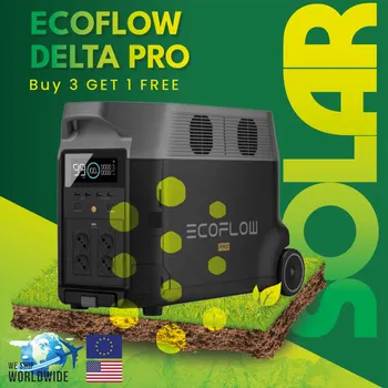 Ecoflow delta pro Электростанция мощностью 3600 Вт + панели 470 Вт ecoflow