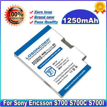LOSONCOER 1250 мАч BST-27 Аккумулятор Для Sony Ericsson S700 S700C S710A Z600 Z608 S700i Z608c Аккумуляторы