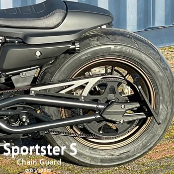 Для Sportster S 1250 RH1250S RH1250 2021 2022 Аксессуары для мотоциклов Защитная крышка цепи, Направляющее колесо, Скользящая крышка, Защита