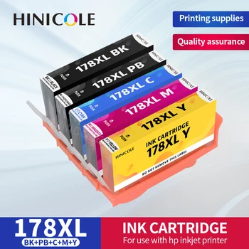 Чернильный картридж для принтера HINICOLE 178 178XL Подходит Для принтеров HP178 B109 B110 B210 C309 C310 C410 D5463 D5460 D5468